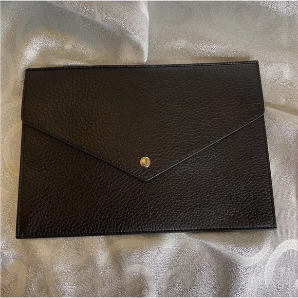 GUCCI SOHO BLACK ENVELOPE CLUTCH  NEW IN BOX! - Picture 4 of 8